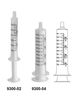Original Short Tip PE Oral Syringes
