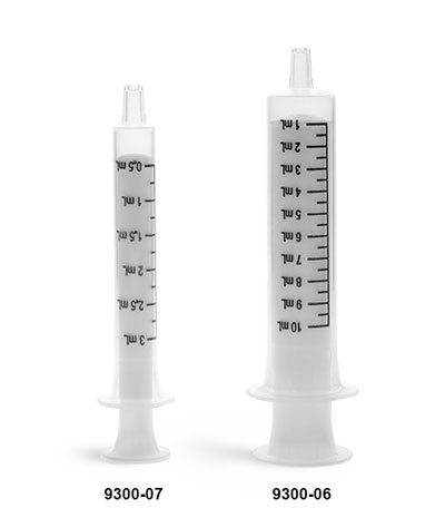 Short Tip PE Oral Syringe