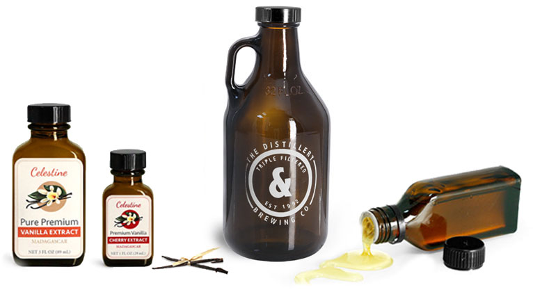 Product Spotlight - Amber Glass Bottles for Food Products