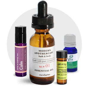 Aromatherapy and Essential Oil Containers