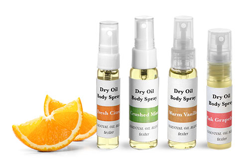 Aromatherapy Mini Vials With Sprayers