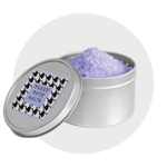 Metal Bath Salt Containers
