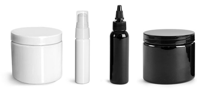 White & Black Bottles