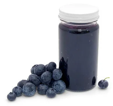 Blueberry Preserve Canning Jars 