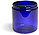 Blue Plastic Jars