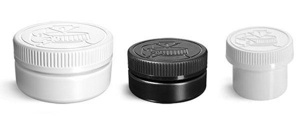 Child Resistant Low Profile Jars