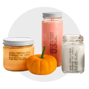 Candle Containers, Jars and Tins