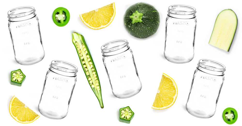 16oz Paragon Jars  Bulk Glass Jars For Spices & Pickled Vegetables