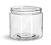 Clear Plastic Jars, On Hand And Ready to Ship