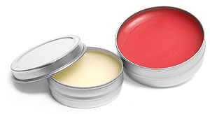 Metal Lip Gloss Tins