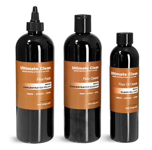 Floor Cleaner Empty Bottles 