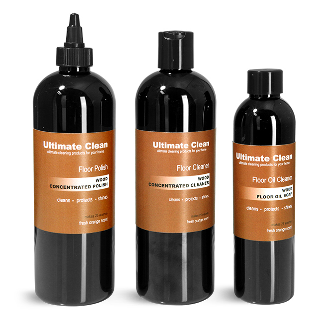 Plastic Floor Cleaner Bottles 