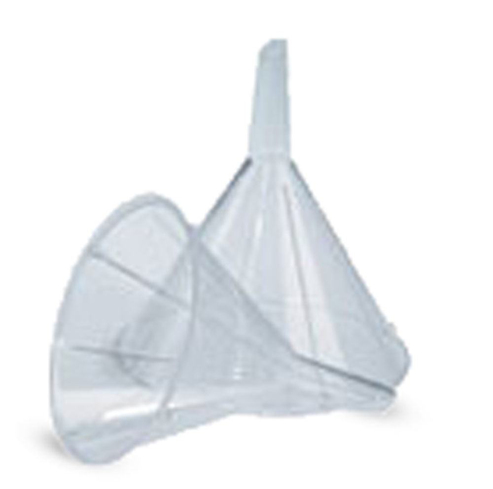 SKS Bottle & Packaging 65 mm PS Plastic Disposable Funnels