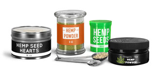 Hemp Protein Powder & Hemp Seed Packaging