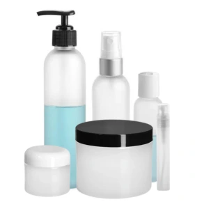 Frosted Plastic Containers