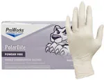 Nitrile Gloves, White Nitrile Powder Free Exam Gloves