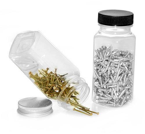 Plastic Square Containers To Organize Your Shop Or Garage