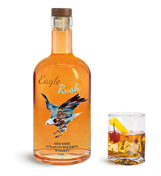 Liquor Bottles, Clear Glass Whiskey Bottles