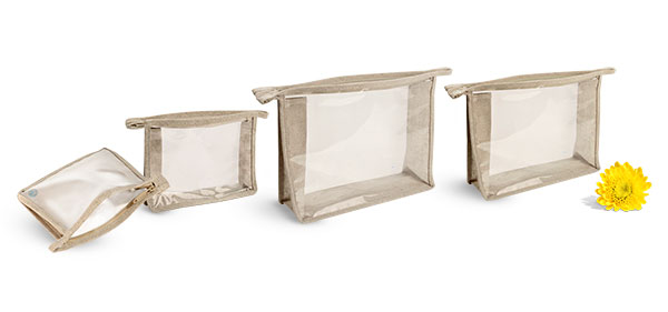  Eco-Friendly Hemp Zipper Bags 