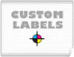 Rectangular Labels, Clear Paper