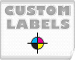 Rectangular Labels, White Paper w/ Matte Finish