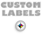 Round Labels, Clear Polypro w/ Glossy Finish