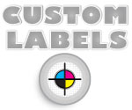 Round Labels, Clear Polypro w/ Glossy Finish