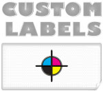 Rectangular Labels, Clear Polypro w/ Glossy Finish