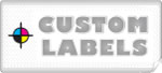 Rectangular Labels, White Paper w/ Glossy Finish