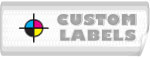 Rectangular Labels, White Paper w/ Glossy Finish
