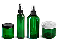 Green PET Bottles and Jars Promo