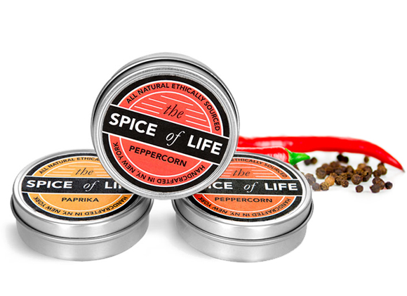 Metal Spice Tins