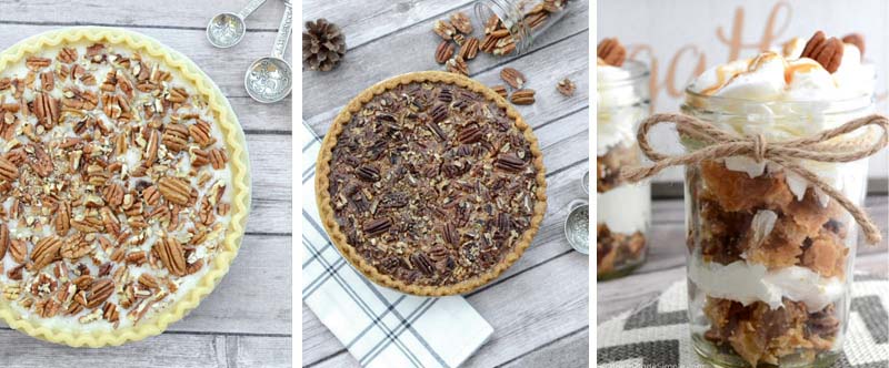 DIY - Mini Pecan Pie Trifles in Glass Jars