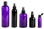 Purple & Black Plastic Bottles Promo