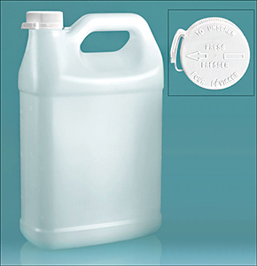 Snap Lok Child Resistant Caps with Jugs for Cleaning Supplies