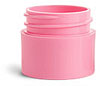 Pink Plastic Jars