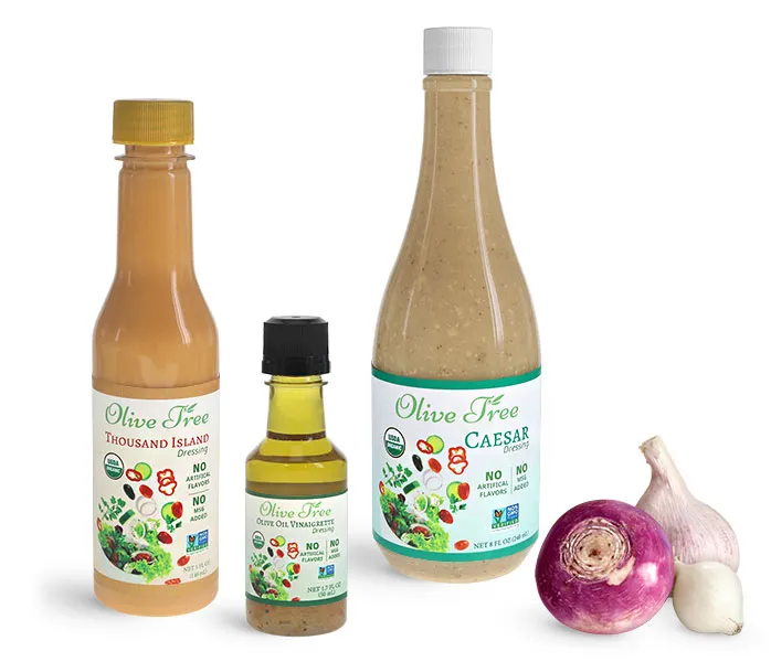 Salad Dressing / Sauce Bottles On AB Container, Inc.