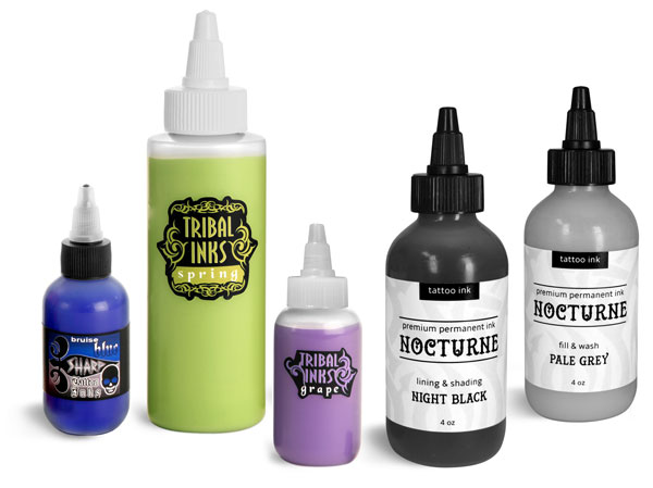 LDPE Bottles with Twist Top Bottles for Tattoo Supplies