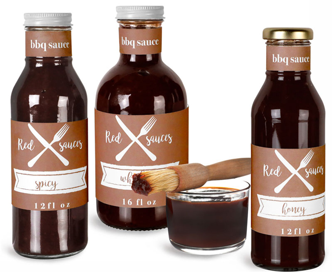 Restaurant Barbecue Sauce Bottles 