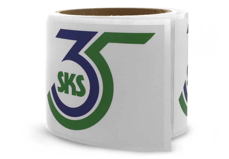 White BOPP Gloss Finish