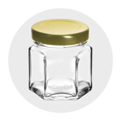 Sample Size Glass Jars