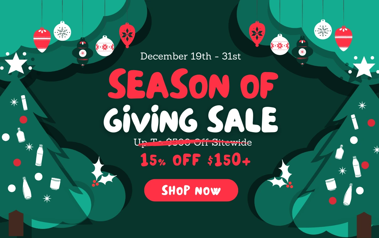 Sitewide Season Of Giving Sale 2.0