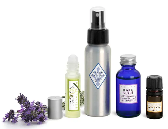 Aromatherapy Massage Bottles & Vials