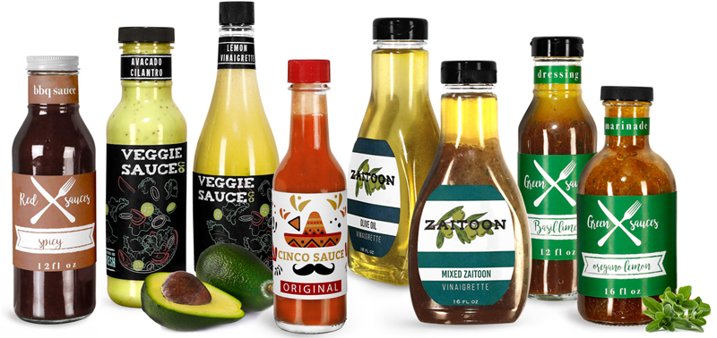 Top 5 Salad Dressing Bottles from SKS Bottle & Packaging