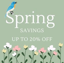 Spring Savings Promo Promo