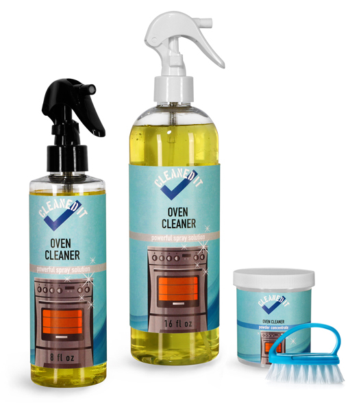 Restaurant Kitchen Cleaner Bottles 