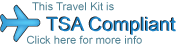 TSA Compliant Travel Kit