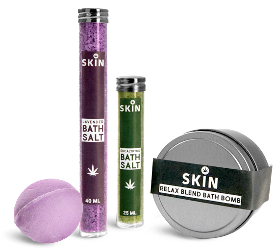 CBD Bath Salt Containers