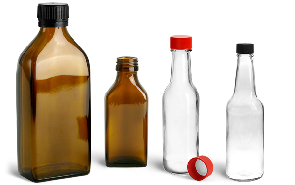 Glass and Plastic Food Packaging with Orifice Reducers