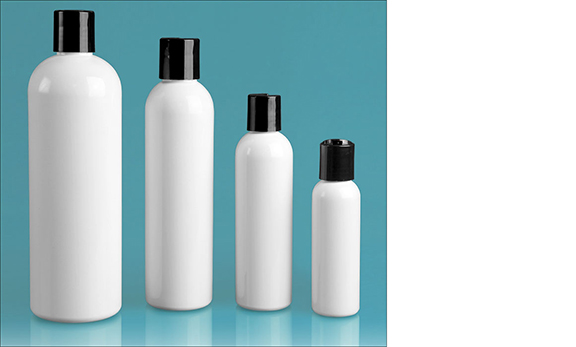 White Body Care Bottles and Jars